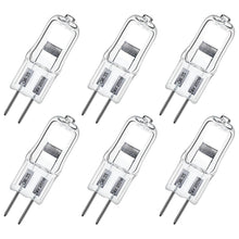 Carica l'immagine nel visualizzatore di Gallery, Lampadine alogene G6.35, lampadina 24 V 250 W Lampadina a capsula trasparente a 2 pin, lampadine dimmerabili a luce bian