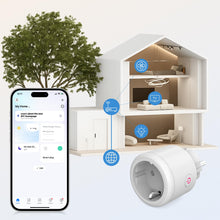 Carica l'immagine nel visualizzatore di Gallery, SURFOU Presa Smart Intelligente WiFi, Timer Presa Elettrica Compatibile con Alexa e Google Home, Funzione Temporizzata D