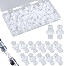 Carica l'immagine nel visualizzatore di Gallery, 60 Pz Adattatore Siringa Luer Lock Femmina - Connettore per Accoppiatore Siringa Kit