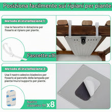 Carica l'immagine nel visualizzatore di Gallery, Journeyside 4 Pezzi Lampada per Piante,540 LEDs Lampade per Piante da Interno,10 Luminosità Lampada per Piante Spettro C