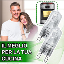Carica l'immagine nel visualizzatore di Gallery, 2 Pezzi Lampadina Alogena G9 da Forno 40W 230V 300°С 3874617404 per Aeg