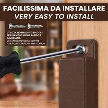 Carica l'immagine nel visualizzatore di Gallery, IPEA 10x Chiusure Magnetiche per Mobili, Porte, Armadi, Cassetti – 10 PEZZI – Marrone – Chiusura Magnetica con Calamita 
