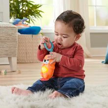 Carica l&#39;immagine nel visualizzatore di Gallery, Fisher-Price - Palestrina Musicale 3 in 1 per neonati, con giocattoli sensoriali, luci e suoni per giocare distesi sul pancino, giocattolo per bambini, 0+ anni, HPF39