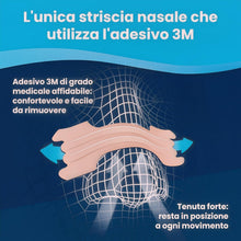 Carica l'immagine nel visualizzatore di Gallery, Breathe Right Cerottini Nasali Classici Grandi 30 Pezzi, Sollievo Nasale
