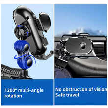 Carica l'immagine nel visualizzatore di Gallery, Universale Supporto telefono auto,Supporto per smartphone ruotabile a 360°, operazione con una sola mano porta cellulare