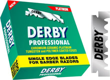 Carica l'immagine nel visualizzatore di Gallery, Derby Lamette da Barba Professional - 100 Unità
