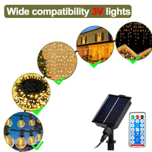 Carica l'immagine nel visualizzatore di Gallery, 1200mAh Pannello Solare per Catena Luminosa
