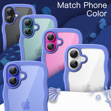 Carica l'immagine nel visualizzatore di Gallery, JETech Cover Ondulata per iPhone 16, Blu Oltremare