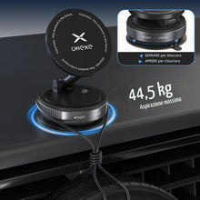 Carica l'immagine nel visualizzatore di Gallery, Supporto da auto magnetico con ventosa per telefono cellulare Magsafe, Supporto telefono auto a ventosa ultra regolabile