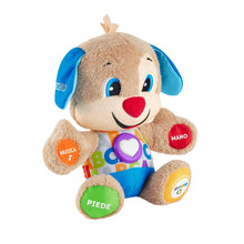Carica l&#39;immagine nel visualizzatore di Gallery, Fisher-Price - Il Cagnolino Smart Stages Ridi &amp; Impara, morbido peluche educativo per imparare le prime paroline, con 75+ canzoni, luci e melodie, 6+ mesi, Versione italiana, FPM51