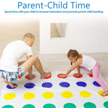 Carica l&#39;immagine nel visualizzatore di Gallery, Twister Gioco per Bambini &amp; Adulti, Twisting Gioco, Family Floor Gioco con Tappetino, Giochi di abilità di Squadra, Adatto per Feste di Compleanno e Riunioni