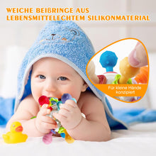 Carica l&#39;immagine nel visualizzatore di Gallery, Giochi Sonaglio Dentizione Del Neonato 0 3 6 9 12 Mesi, Sensoriali Giocattoli Silicone Palla da Massaggia Gengive, BPA Free Montessori Regalo Bambino