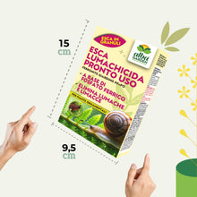 Carica l'immagine nel visualizzatore di Gallery, Albagarden - Esca Lumachicida Pronto Uso - Fosfato Ferrico Elimina Lumache e Limacce - Resistente alla Pioggia - Polvere