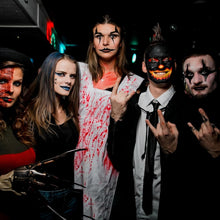 Carica l'immagine nel visualizzatore di Gallery, Trucchi Halloween, 150g Trucco Bianca Nero Rosso, Pittura per Viso e Corpo, Joker Vampiro Cosplay Scheletro Trucco Effet