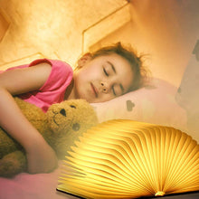 Carica l'immagine nel visualizzatore di Gallery, Lampada a LED, pieghevole, lampada da libro, luce illuminazione d'atmosfera, ricaricabile tramite USB, bianca calda, not
