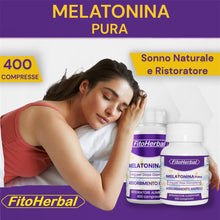 Carica l'immagine nel visualizzatore di Gallery, MELATONINA PURA FORTE | Integratore per Dormire | Alto Dosaggio da 1 mg
