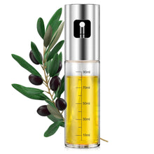 Carica l&#39;immagine nel visualizzatore di Gallery, PORTENTUM Spruzzatore Olio Spray Premium per Cucina e Friggitrice ad Aria 100ml Spray Olio Cucina Antigoccia, Oliera di Vetro con Dispenser Accessori Friggitrice Senza Olio