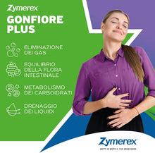 Carica l'immagine nel visualizzatore di Gallery, Zymerex GONFIORE PLUS 20 Compresse | Integratore alimentare | Probiotici e prebiotici | Gonfiore addominale | Equilibrio flora intestinale | Senza glutine e lattosio