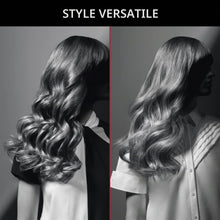Carica l'immagine nel visualizzatore di Gallery, Rowenta x Karl Lagerfeld CF321L Ferro Arricciacapelli, 25 mm, Rivestimento Cheratina Lucente, Onde e Ricci Naturali, Tem