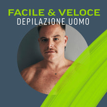 Carica l'immagine nel visualizzatore di Gallery, Veet Men Crema Depilatoria Uomo Petto e Corpo per Pelli Normali, Dermatologicamente Testata, Efficace Dopo 5 Minuti, 400