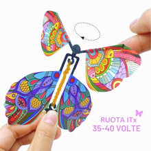 Carica l'immagine nel visualizzatore di Gallery, TSHAOUN 25 Pezzi Magico Volante Farfalla, Giocattoli Farfalla Volante, Magici Flying Butterfly, Bambini Farfalla Sorpres