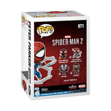 Carica l'immagine nel visualizzatore di Gallery, Funko POP! Games: Spider-Man 2- Peter Parker Suit - Spider-man 2 Video Game - Figura in Vinile da Collezione - Idea Regalo - Merchandising Ufficiale - Giocattoli per Bambini e Adulti