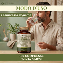 Carica l'immagine nel visualizzatore di Gallery, Ashwagandha Ksm-66 e Tè Verde per Stress e Fame nervosa 6 mesi di fornitura