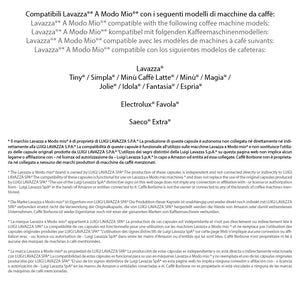 Caffè Borbone Don Carlo, Miscela Rossa - 100 Capsule - Compatibili con le Macchine ad uso domestico Lavazza* A Modo Mio*