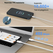 Carica l'immagine nel visualizzatore di Gallery, Cavo USB Type-C 1M 100W Cavo USB C per Super-Charge per HONOR 400 200 Pro