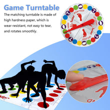 Carica l&#39;immagine nel visualizzatore di Gallery, Twister Gioco per Bambini &amp; Adulti, Twisting Gioco, Family Floor Gioco con Tappetino, Giochi di abilità di Squadra, Adatto per Feste di Compleanno e Riunioni