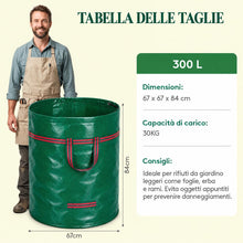 Carica l'immagine nel visualizzatore di Gallery, Lifewit Sacchi Giardinaggio Resistenti, 300L, Set di 3