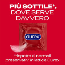 Carica l'immagine nel visualizzatore di Gallery, Durex SuperSottile XL, Preservativi Ultra Sottili e Extra-Large, 10 Profilattici