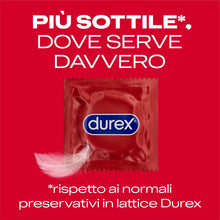 Carica l'immagine nel visualizzatore di Gallery, Durex SuperSottile, Preservativi Super Sottili, Vestibilità Aderente, 10 Profilattici