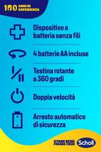 Carica l'immagine nel visualizzatore di Gallery, Scholl Velvet 2in1 Leviga e Ammorbidisce, Sistema di Pedicure Elettronico per Levigare i Piedi Testine Interscambiabili 