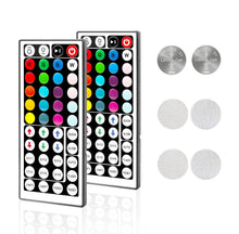 Carica l'immagine nel visualizzatore di Gallery, Sunity Telecomando LED 44 tasti IR, 2 confezioni