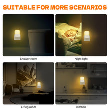 Carica l&#39;immagine nel visualizzatore di Gallery, GRIFEMA GD101-1 Luce Notturna per Bambini 3 Livelli di Luminosità Regolabili, Luce Notturna con Sensore di Luce per Cameretta, Bagno, Corridoio, Cucina, Scale, 2700K Bianco Caldo