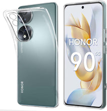 Carica l'immagine nel visualizzatore di Gallery, Captor Cover Trasparente per Honor 90 5G, Custodia TPU in Silicone Flessibile Morbida e Sottile, Alta Qualità con Bordo 