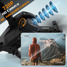 Carica l&#39;immagine nel visualizzatore di Gallery, Droni con Telecamera 720P HD Ajustable, Mini Drone con Altitudine Hold per Bambini/Adulti, X19 FPV WIFI Video RC Quadcopter, 3D Flips, Modalità Headless per Principianti, 2 Batteries