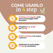 Carica l'immagine nel visualizzatore di Gallery, Albagarden Trappola Formiche con Gel Insetticida, 2 Casette Esca Anti Formiche, Elimina Colonia e Regina con Imidaclopri