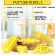 Carica l'immagine nel visualizzatore di Gallery, Cera d’api pura al 100% | Cera d'api naturale | Pastiglie di cera | Pastiglie ideali per cosmetici naturali, produzione 