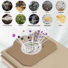 Carica l'immagine nel visualizzatore di Gallery, 14 Pezzi Sacchetti Polvere per Kärcher WD3 6.959-130.0, Compatibile con Kärcher WD3 1629, MV3 A2201, A2204, A2504, A2554