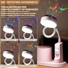 Carica l'immagine nel visualizzatore di Gallery, Aicharynic Lampada da Scrivania per Bambini: Lampada da Notte LED con Port penna, Lampada da Tavolo Dimmerabile con Proi