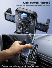 Carica l'immagine nel visualizzatore di Gallery, Porta Cellulare Auto Supporto Telefono: [Funzionamento con una mano] Supporto Cellulare per Bocchette D'aria Dell'Auto, 