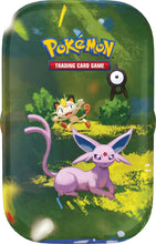 Carica l'immagine nel visualizzatore di Gallery, Pokémon: miniscatola da collezione Espeon dell’espansione 30° Anniversario del GCC Pokémon (1 foglio di adesivi, 1 carta