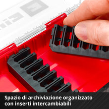 Carica l'immagine nel visualizzatore di Gallery, Einhell L-CASE 40 pezzi set di inserti e punte