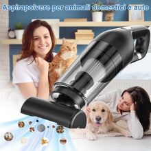 Carica l'immagine nel visualizzatore di Gallery, Czemo Aspirabriciole Senza Fili Potente 9000pa 120W Aspirapolvere Auto, Mini Aspirapolvere Portatile per Auto Ricaricabile Aspira Briciole USB Aspirapolvere a Mano per Casa Auto Ufficio