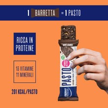 Carica l'immagine nel visualizzatore di Gallery, Enervit Protein Pasto Crunchy Dark, Barretta Sostitutiva del Pasto al Cacao Ricca in Proteine e Fibre Senza Glutine, 6 B
