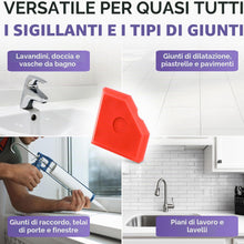 Carica l'immagine nel visualizzatore di Gallery, Filzada® Set di 5 Raschietto Silicone - Spatole Silicone