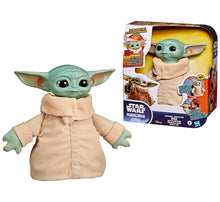 Carica l'immagine nel visualizzatore di Gallery, Star Wars Hasbro, action figure da 25 cm di Grogu Coccolavventura, giocattolo animatronico, peluche interattivo, giocattoli ispirati The Mandalorian and Grogu, dai 4 anni in su