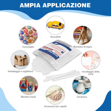Carica l'immagine nel visualizzatore di Gallery, WORKPRO 100 Bastoncini di Colla Calda 200 x 11 mm